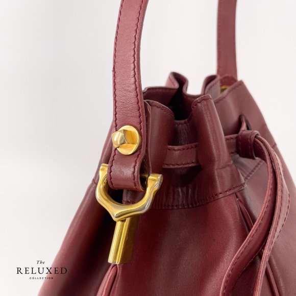 Vintage Cartier Bordeaux Leather Must de Cartier - Picture 8 of 11